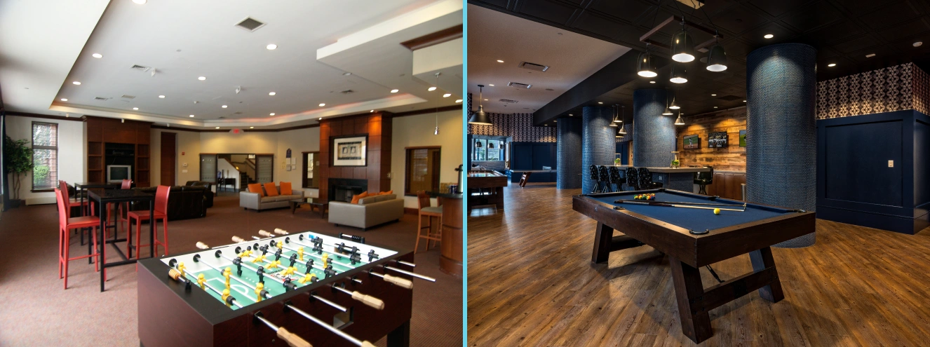 halstead station before after